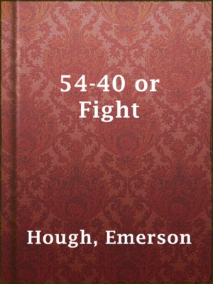 cover image of 54-40 or Fight